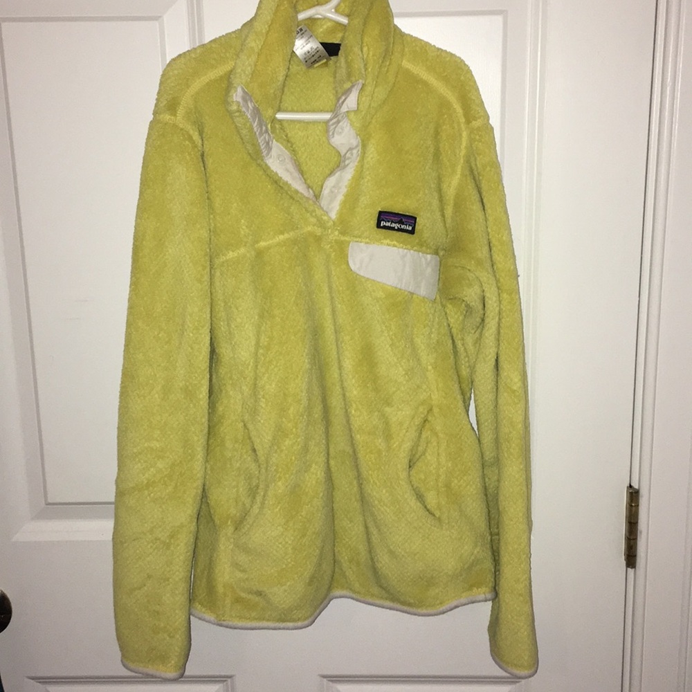 Yellow Patagonia Fleece